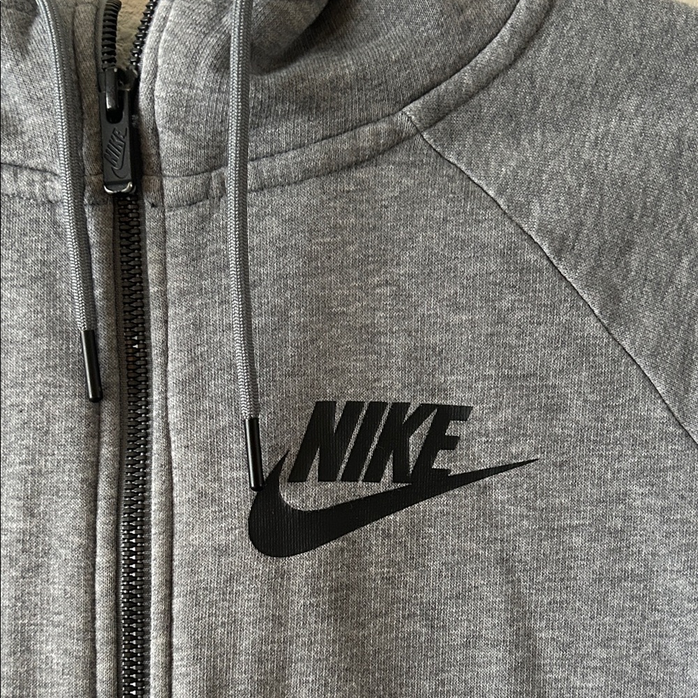Nike Charcoal Full-Zip Hoodie - Picture 2 of 5